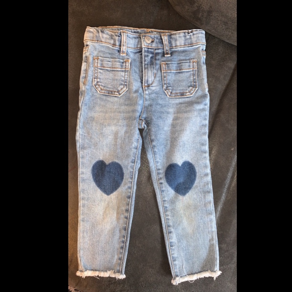 Wonder Nation heart jeans 3t
